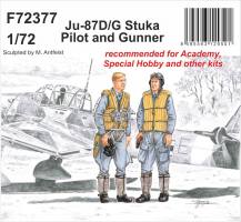 Thumbnail CMK 72377 JU-87D/G STUKA PILOT AND GUNNER