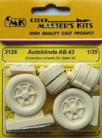 Thumbnail CMK 3126 AUTOBLINDA AB.43 CORRECTION WHEELS FOR ITALERI
