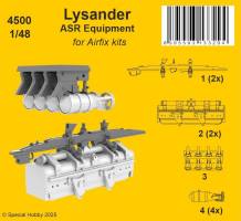 Thumbnail CMK 4500 LYSANDER ASR EQUIPMENT FOR AIRFIX KITS