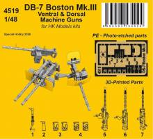 Thumbnail CMK 4519 DB-7 BOSTON MK.III VENTRAL AND DORSAL MACHINE GUNS