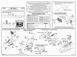 Thumbnail CMK 7112 F-86 SABRE INTERIOR SET