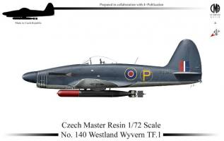 Thumbnail CZECH MASTER RESIN 72140 WESTLAND WYVERN TF.1