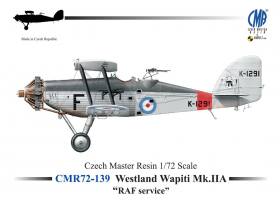 Thumbnail CZECH MASTER RESIN 72-139 WESTLAND WAPITI MK.IIA RAF SERVICE