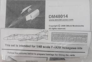 Thumbnail DMOLD DM48014 F-4K/M HASEGAWA KIT