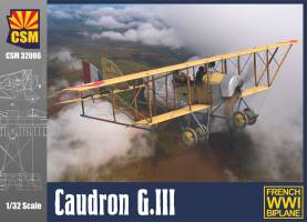 Thumbnail COPPER STATE MODELS 32006 CAUDRON G.III FRENCH WWI BIPLANE 
