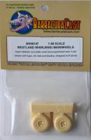 Thumbnail BARRACUDACAST BR48147 WESTLAND WHIRLWIND MAINWHEELS