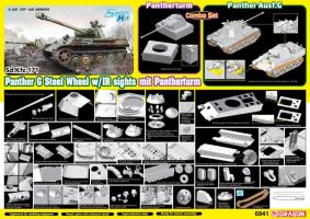 Thumbnail DRAGON 6941 PANTHER G STEEL WHEEL W/IR SIGHT MIT PANTHERUM