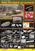 Thumbnail DRAGON 6664 SD.KFZ.251/1 AUSF.D WITH 7.5CM PAK 40