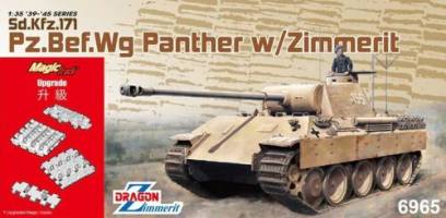 Thumbnail DRAGON 6965 SD.KFZ 171 PZ.BEF.WG PANTHER W/ZIMMERIT