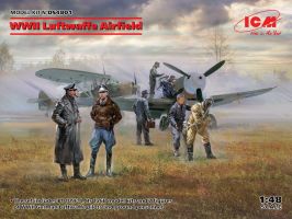 Thumbnail ICM DS4801 WWII LUFTWAFFE AIRFIELD