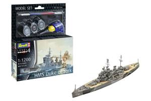 Thumbnail REVELL 65182 HMS DUKE OF YORK MODEL SET