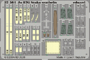 Thumbnail EDUARD 32564 JU 87 STUKA SEATBELTS