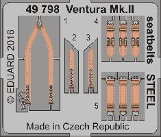 Thumbnail EDUARD 49798 VENTURA MK.II SEATBELTS STEEL