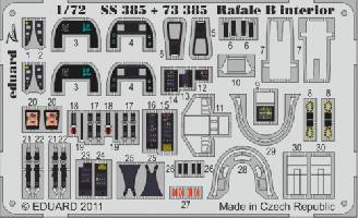 Thumbnail EDUARD 73385 RAFALE B S.A.