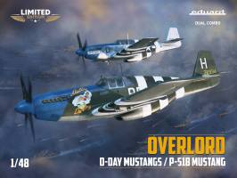 Thumbnail EDUARD 11181 OVERLORD D-DAY MUSTANGS DUAL COMBO