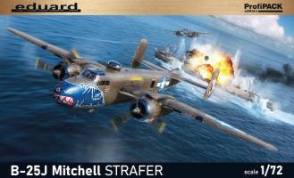 Thumbnail EDUARD 7012 NORTH AMERICAN B-25J MITCHELL STRAFER PROFIPACK