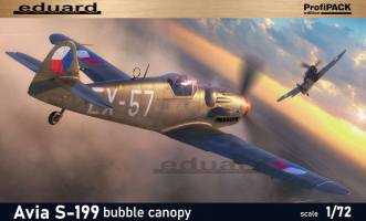 Thumbnail EDUARD 70151 AVIA S-199 BUBBLE CANOPY 