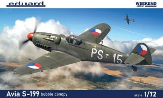 Thumbnail EDUARD 7471 AVIA S-199 BUBBLE CANOPY WEEKEND EDITION