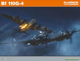 Thumbnail EDUARD 8208 MESSERSCHMITT BF110G-4 