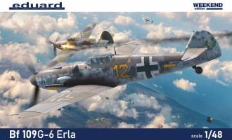Thumbnail EDUARD 84201 MESSERSCHMITT BF 109G-6 ERLA WEEKEND EDITION