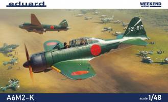 Thumbnail EDUARD 84211 MITSUBISHI A6M2-K WEEKEND EDITION