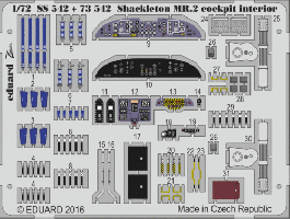 Thumbnail EDUARD SS542 SHACKLETON MR.2 COCKPIT INTERIOR