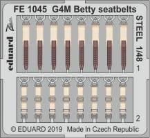 Thumbnail EDUARD FE1045 G4M BETTY SEATBELTS STEEL
