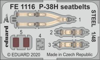 Thumbnail EDUARD FE1116 P-38H SEATBELTS STEEL