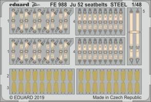 Thumbnail EDUARD FE988 JU52 SEATBELTS STEEL