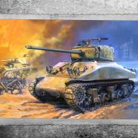 Thumbnail FORCES OF VALOR 873016A U.S. SHERMAN M4A1 76 