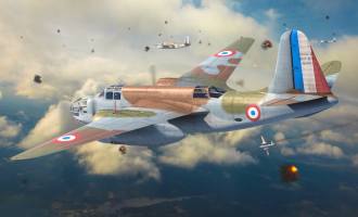 Thumbnail AZUR FR0052 DOUGLAS DB-7 IN FRENCH SERVICE