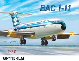 Thumbnail MACH GP115KLM BAC 1-11 KLM