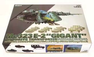 Thumbnail GREATWALL HOBBY L1013 MESSERSCHMITT ME323 E-2 GIGANT LUFTWAFFE TRANSPORTER WITH AFV S