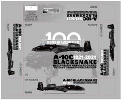 Thumbnail GREATWALL HOBBY S4823 FAIRCHILD A-10C BLACKSNAKE 1921-2021 INDIANA AIRMATIONAL GUARD  UK SALE ONLY 