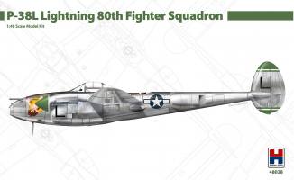 Thumbnail HOBBY 2000 48028 LOCKHEED P-38L LIGHTNING 80TH FIGTER SQUADRON