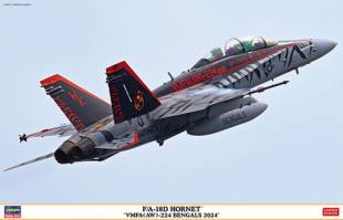 Thumbnail HASEGAWA 07545 F/A-18D HORNET VFMA AW -224 BENGALS 2024