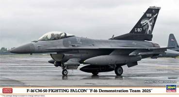 Thumbnail HASEGAWA 07558 F-16 CM-50 FIGHTING FALCON F-16 DEMONSTRATION TEAM 2025