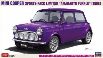 Thumbnail HASEGAWA 20814 MINI COOPER SPORTS-PACK LIMITED AMARANTH PURPLE 1998