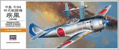 Thumbnail HASEGAWA A04 NAKAJIMA Ki-84 HAYATE  FRANK 