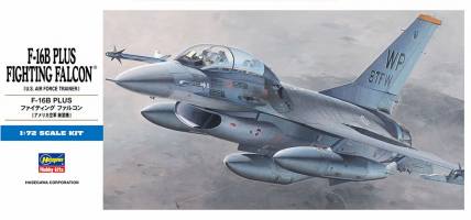 Thumbnail HASEGAWA D14 F-16B PLUS FIGHTING FALCON
