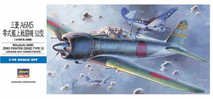 Thumbnail HASEGAWA D22 MITSUBISHI A6M5 ZERO  ZEKE  TYPE 52