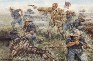 Thumbnail WATERLOO AP003 GENERAL CUSTER AND HIS 7TH CAVALRY SOLDIERS
