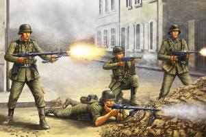 Thumbnail HOBBYBOSS 84416 GERMAN INFANTRY THE BARRAGE WALL