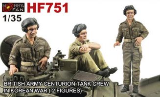 Thumbnail HOBBY FAN HF751 BRITISH ARMY CENTURION TANK CREW IN KOREAN WAR  2 FIGS 