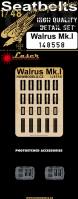 Thumbnail HGW 148558 SUPERMARINE WALRUS MK.I SEATBELTS