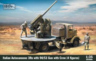 Thumbnail IBG MODELS 35066 ITALIAN AUTOCANNONE 3RO WITH 90/53 GUN   CREW