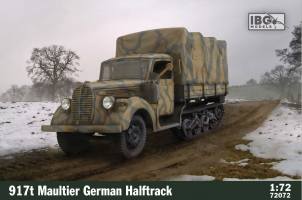 Thumbnail IBG MODELS 72072 917T MAULTIER GERMAN HALFTRACK