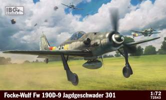 Thumbnail IBG MODELS 72543 FOCKE-WULF FW 190D-9 JAGDGESCHWADER 301