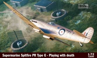 Thumbnail IBG MODELS 72600 SUPERMARINE SPITFIRE PR TYPE G PLAYING WITH DEATH