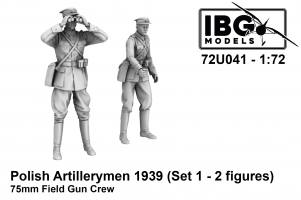 Thumbnail IBG MODELS 72U041 POLISH ARTILLERMEN 1939 SET 1  2 FIGS 
